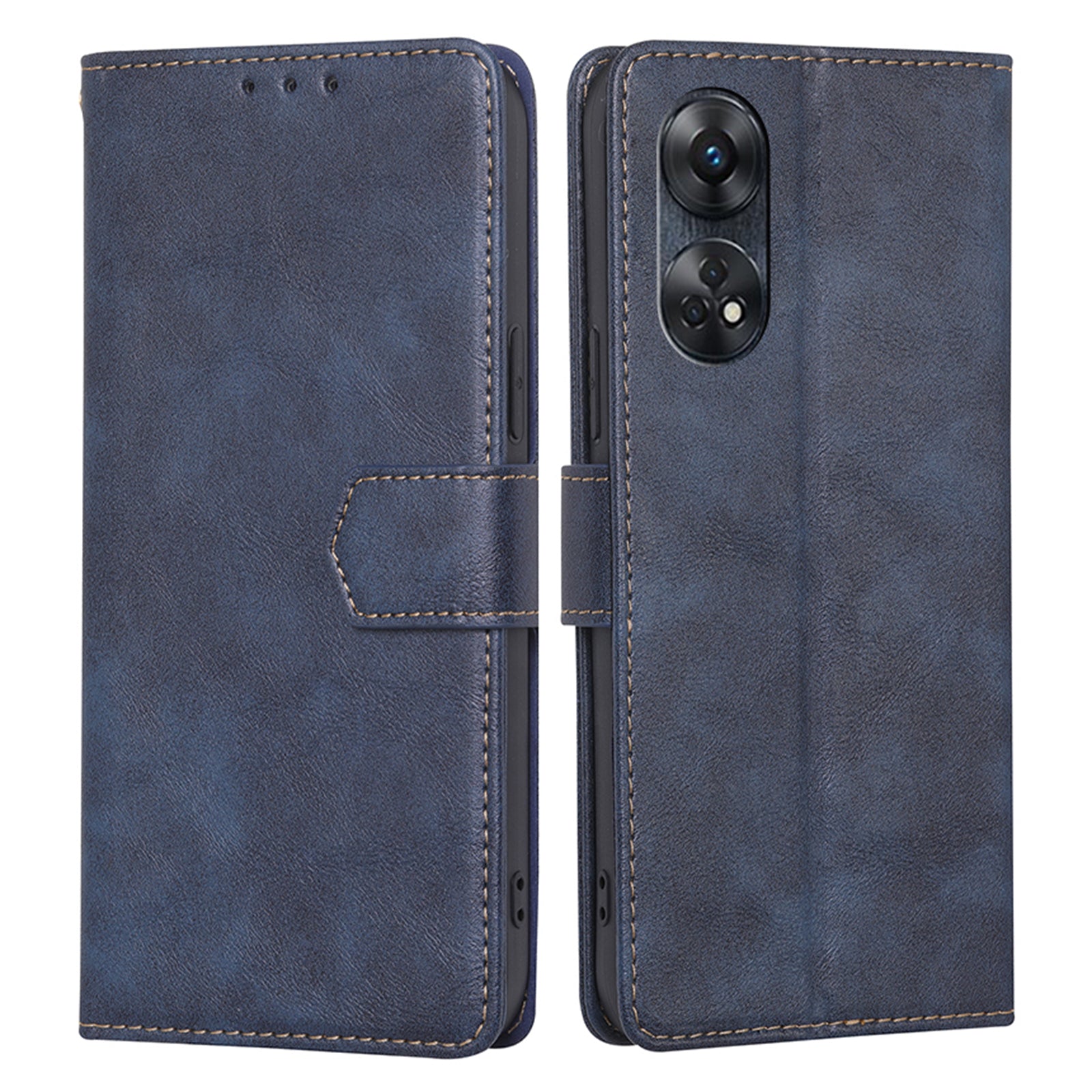 For Oppo Reno8 T 4G PU Leather Phone Stand Case RFID Blocking Phone Wallet Cover For Oppo Reno8 T 4G PU Leather Phone Stand Case RFID Blocking Phone Wallet Cover